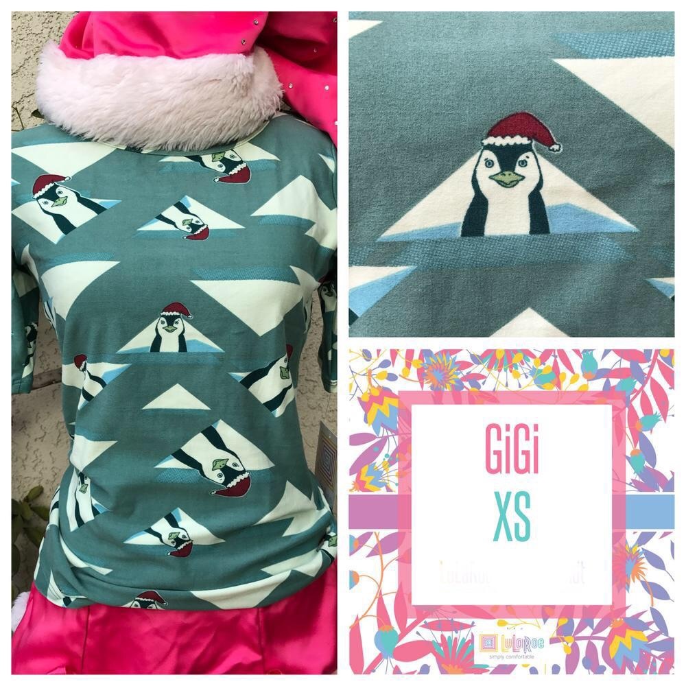NWT! LuLaRoe XS Christmas Holiday Gigi!